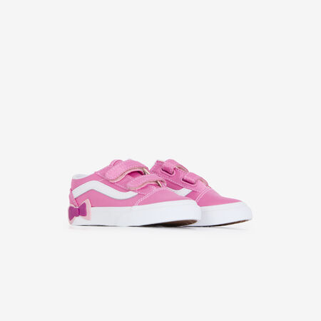 VANS old skool OLD SKOOL BOW V ROSE/BLANC B&Eacute;B&Eacute;