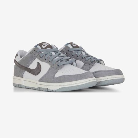 NIKE dunk DUNK LOW SUEDE GRIS JUNIOR