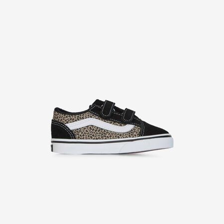 OLD SKOOL V : NOIR/LEOPARD