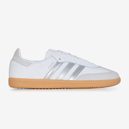 ADIDAS ORIGINALS samba SAMBA OG BLANC/ARGENT HOMME