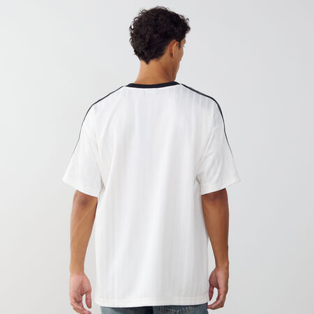 ADIDAS ORIGINALS TEE SHIRT JERSEY ADICOLOR BLANC HOMME