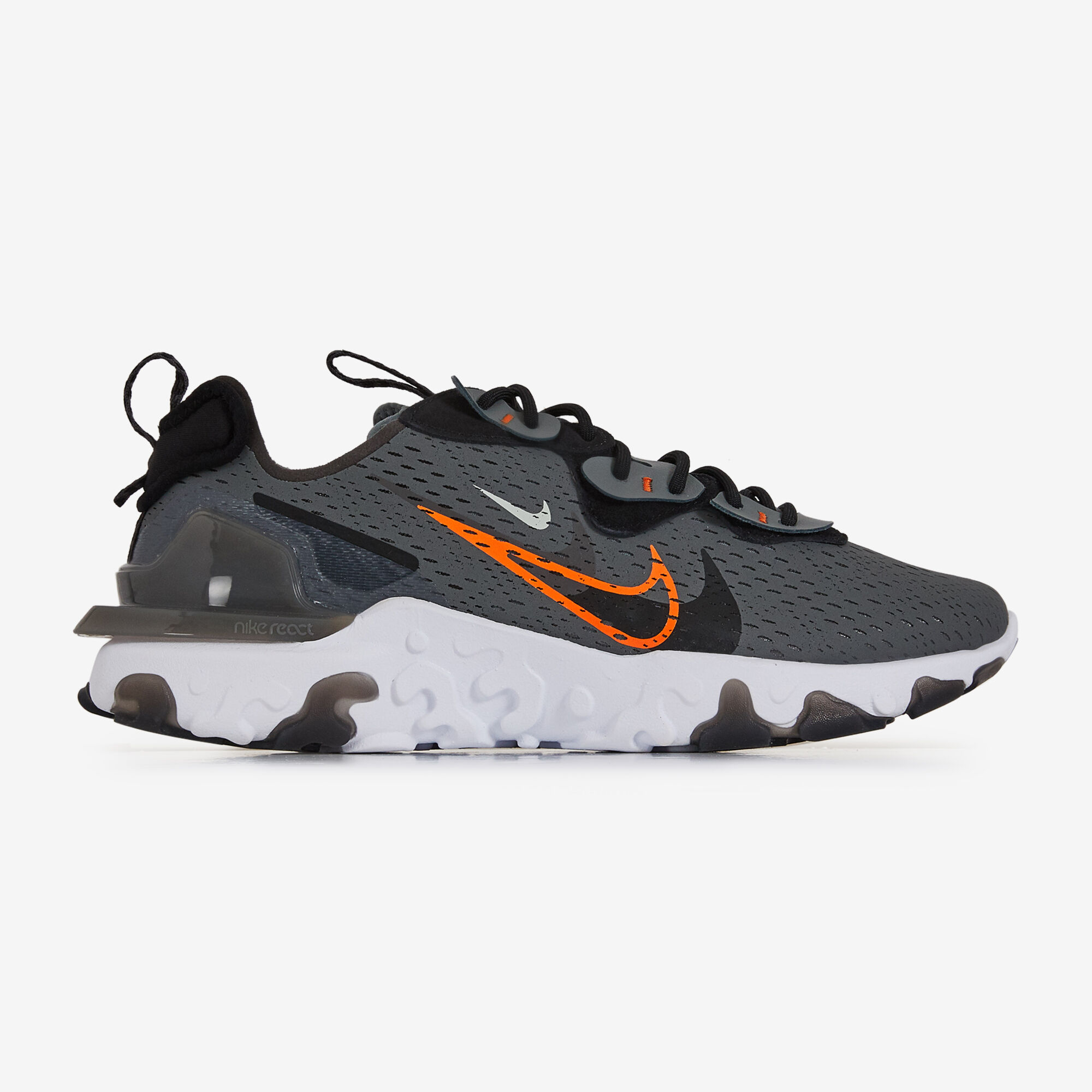 NIKE REACT VISION GRIS NOIR SNEAKERS HOMME Courir.be