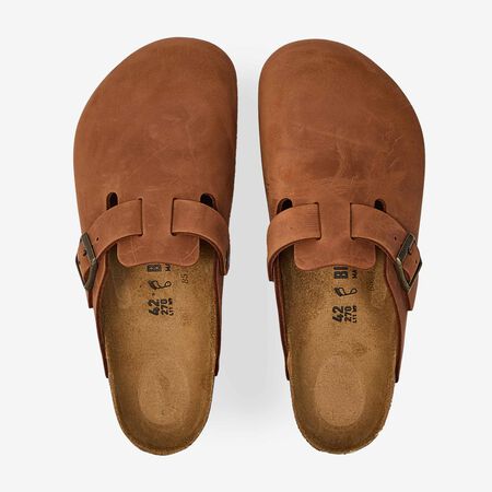 BIRKENSTOCK boston BOSTON LEATHER COGNAC BRUIN HEREN