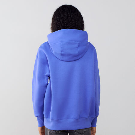 NIKE HOODIE PHOENIX LONG OVERSIZED BLEU FEMME