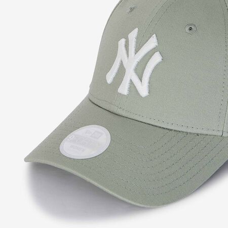 NEW ERA 9FORTY WOMEN NY METALLIC LOGO VERT/BLANC FEMME