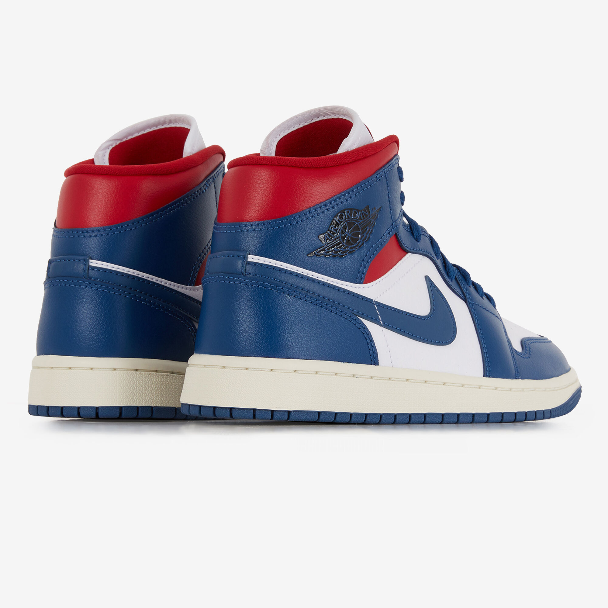 Jordan 1 mid bleu femme deals