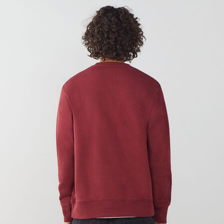 NIKE SWEAT CREW CLUB BORDEAUX/BLANC HEREN