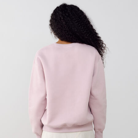 JORDAN SWEAT OVERSIZE BROOKLYN ROSE/BLANC FEMME
