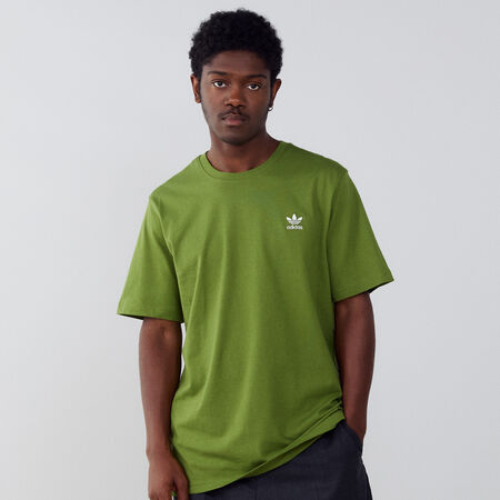 ADIDAS ORIGINALS TEE SHIRT ESSENTIAL VERT/BLANC HEREN