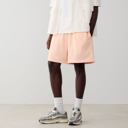 NIKE SHORT CLUB FLEECE FLOW ROSE/BLANC HOMME