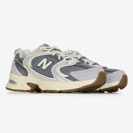 NEW BALANCE 530 530 SUEDE GRIS/BEIGE FEMME