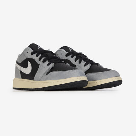 JORDAN AIR JORDAN 1 LOW GRIS/NOIR JUNIOR