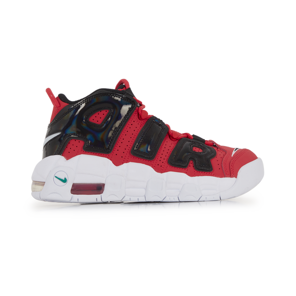 NIKE AIR MORE UPTEMPO ROUGE NOIR SNEAKERS ENFANT Courir.be