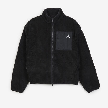 JORDAN JACKET FZ MJ SHERPA NOIR/BLANC HEREN