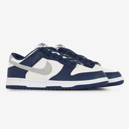NIKE dunk DUNK LOW MIDNIGHT NAVY BLEU/GRIS HOMME