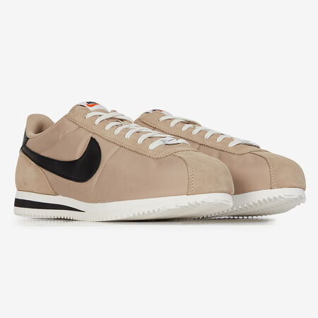 NIKE cortez CORTEZ NYLON BEIGE/MARRON FEMME