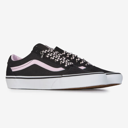 VANS old skool OLD SKOOL CHARMS NOIR/ROSE DAMES