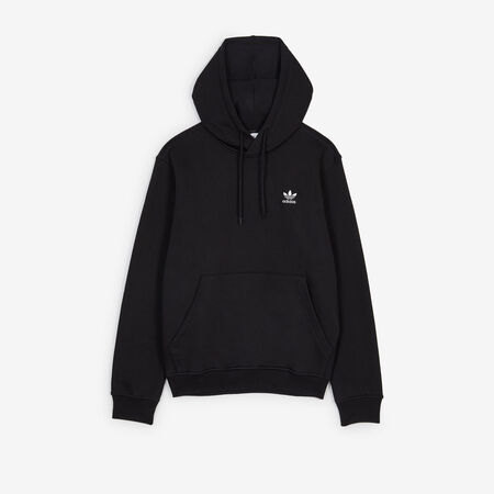 ADIDAS ORIGINALS HOODIE ESSENTIAL TREFOIL NOIR/BLANC HOMME