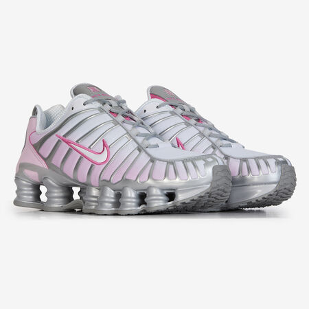 NIKE shox SHOX TL BLANC/ROSE HEREN
