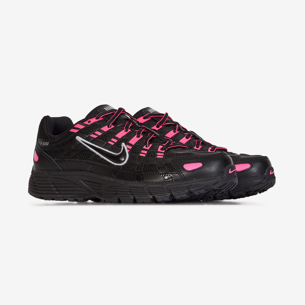 NIKE P-6000 NOIR/ROSE SNEAKERS ENFANT
