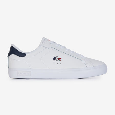 LACOSTE POWERCOURT BLANC/MARINE HOMME