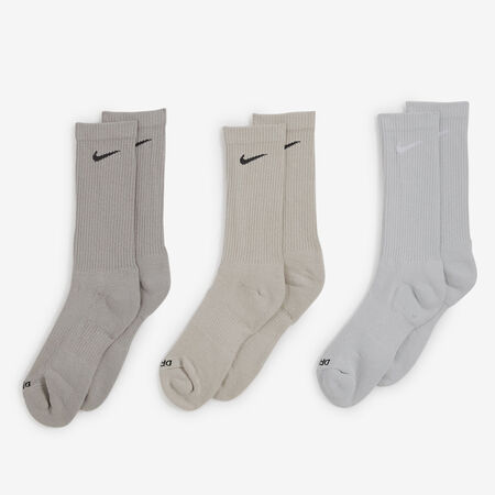 NIKE CHAUSSETTES X6 CREW CUSHION GRIS HOMME