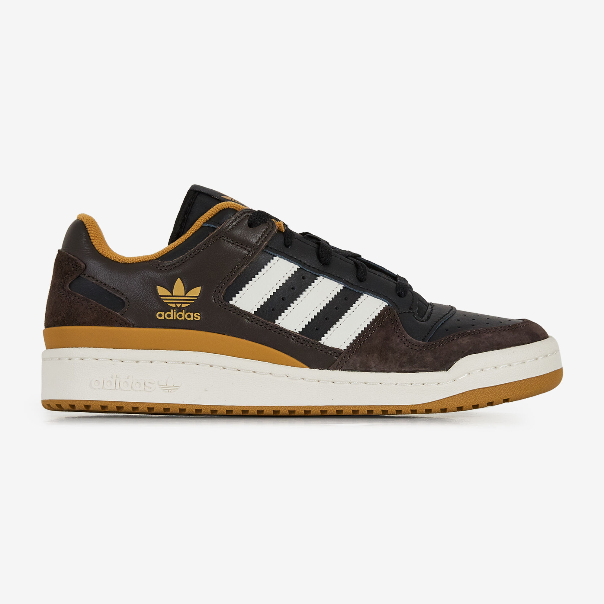 ADIDAS ORIGINALS FORUM LOW CL ZWART BRUIN SNEAKERS HEREN Courir.be