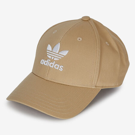 ADIDAS ORIGINALS CASQUETTE BASEBALL TREFOIL BEIGE/BLANC HOMME