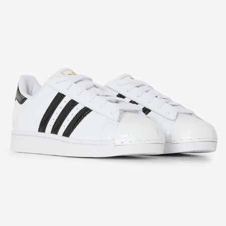 ADIDAS ORIGINALS superstar SUPERSTAR II PATENT BLANC/NOIR DAMES