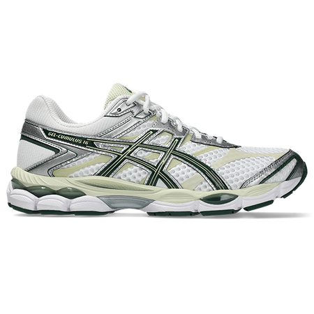 ASICS gel-cumulus GEL-CUMULUS 16 BLANC/VERT DAMES