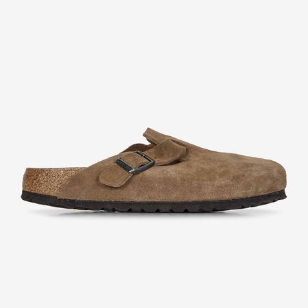 BIRKENSTOCK boston BOSTON SUEDE DARK TEA MARRON DAMES
