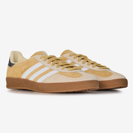 ADIDAS ORIGINALS gazelle GAZELLE INDOOR JAUNE/BLANC HOMME