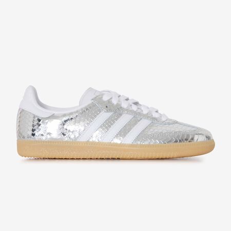 ADIDAS ORIGINALS samba SAMBA OG REPTILE ARGENT/BLANC DAMES