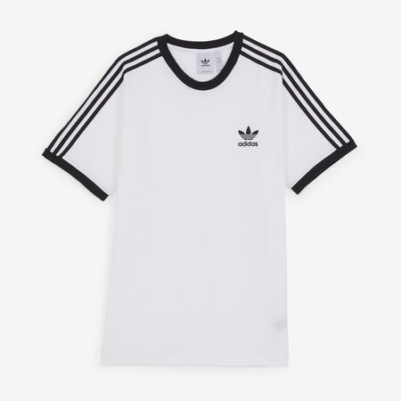 ADIDAS ORIGINALS TEE SHIRT 3 STRIPES BLANC/NOIR HOMME