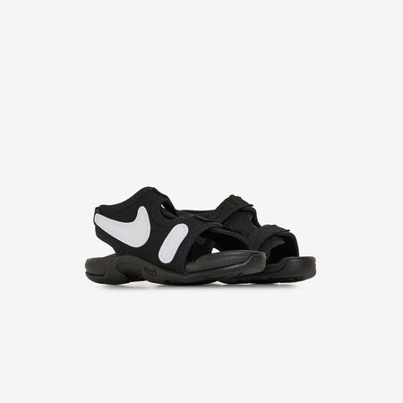 NIKE SUNRAY ADJUST 6 NOIR/BLANC JUNIOR