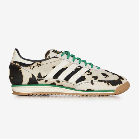ADIDAS ORIGINALS sl 72 SL 72 COW PONY HAIR BLANC/MARRON DAMES