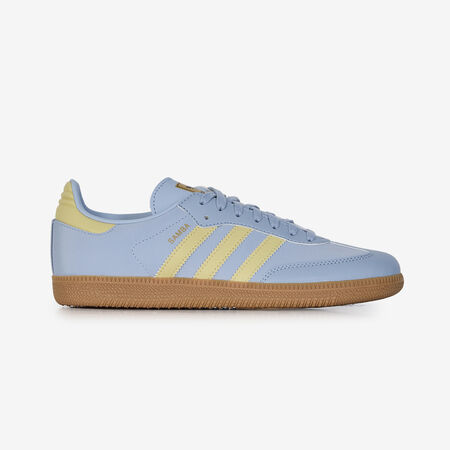 ADIDAS ORIGINALS samba SAMBA OG BLEU/JAUNE JUNIOR