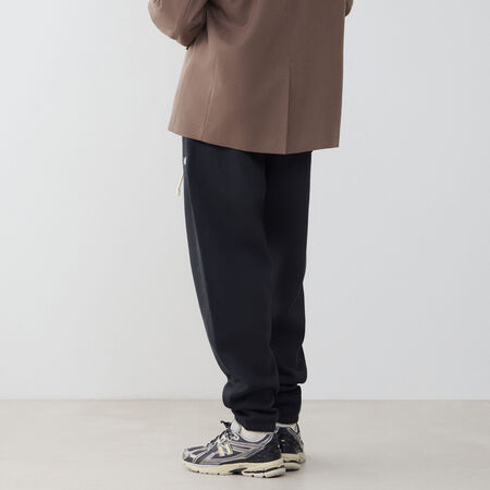 NEW BALANCE PANT JOGGER SMALL LOGO ZWART/WIT HEREN