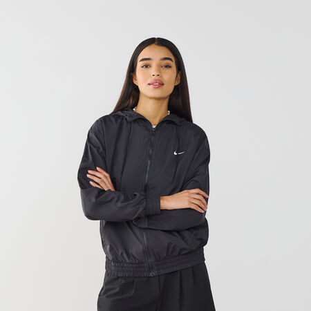 NIKE JACKET TRACKSUIT FZ ESS WVN NOIR/BLANC FEMME