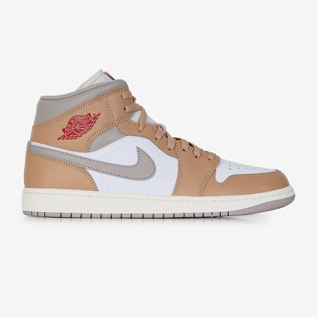 JORDAN air jordan 1 AIR JORDAN 1 MID WIT/BEIGE HEREN