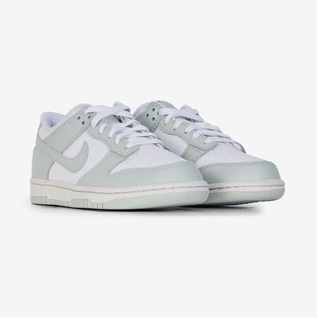 NIKE dunk DUNK LOW BLANC/VERT JUNIOR