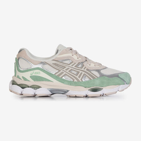 ASICS GEL-NYC BEIGE/VERT FEMME
