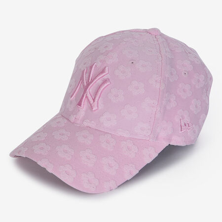 NEW ERA 9FORTY WOMEN NY FLORAL TOWELLING ROSE DAMES