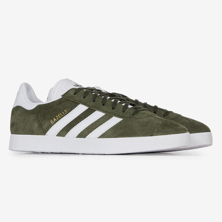 ADIDAS ORIGINALS gazelle GAZELLE KAKI/BLANC HOMME