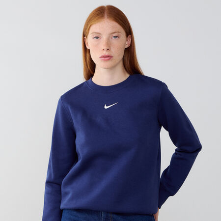 NIKE SWEAT CREW CLUB CENTERED LOGO MARINE DAMES