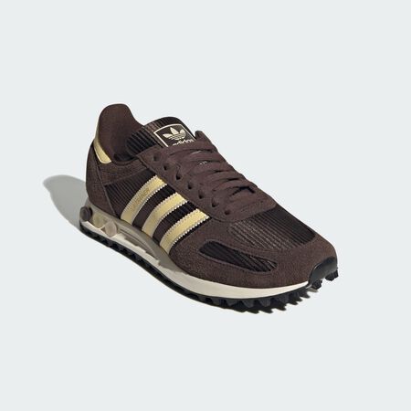 ADIDAS ORIGINALS LA TRAINER OG MARRON/JAUNE DAMES