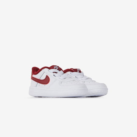 NIKE air force 1 FORCE 1 CRIB BLANC/ROUGE BÉBÉ