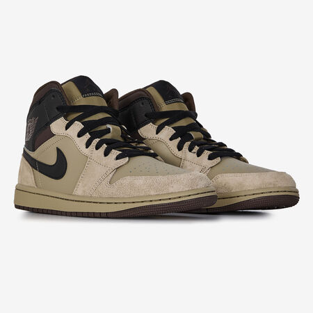 JORDAN air jordan 1 AIR JORDAN 1 MID BEIGE/BRUIN HEREN