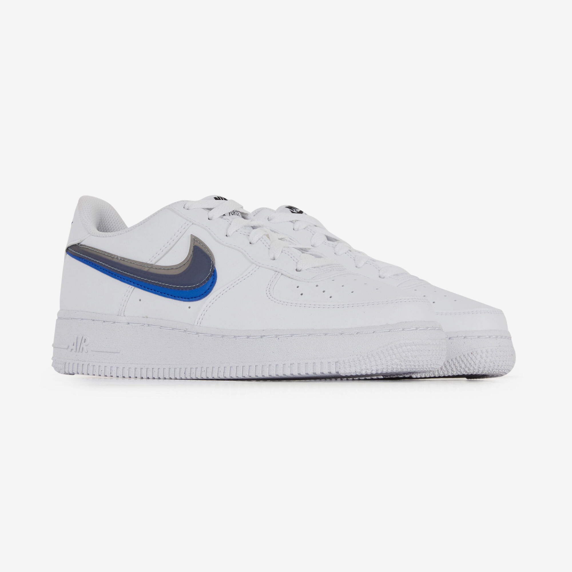 Nike air force wit blauw hot sale