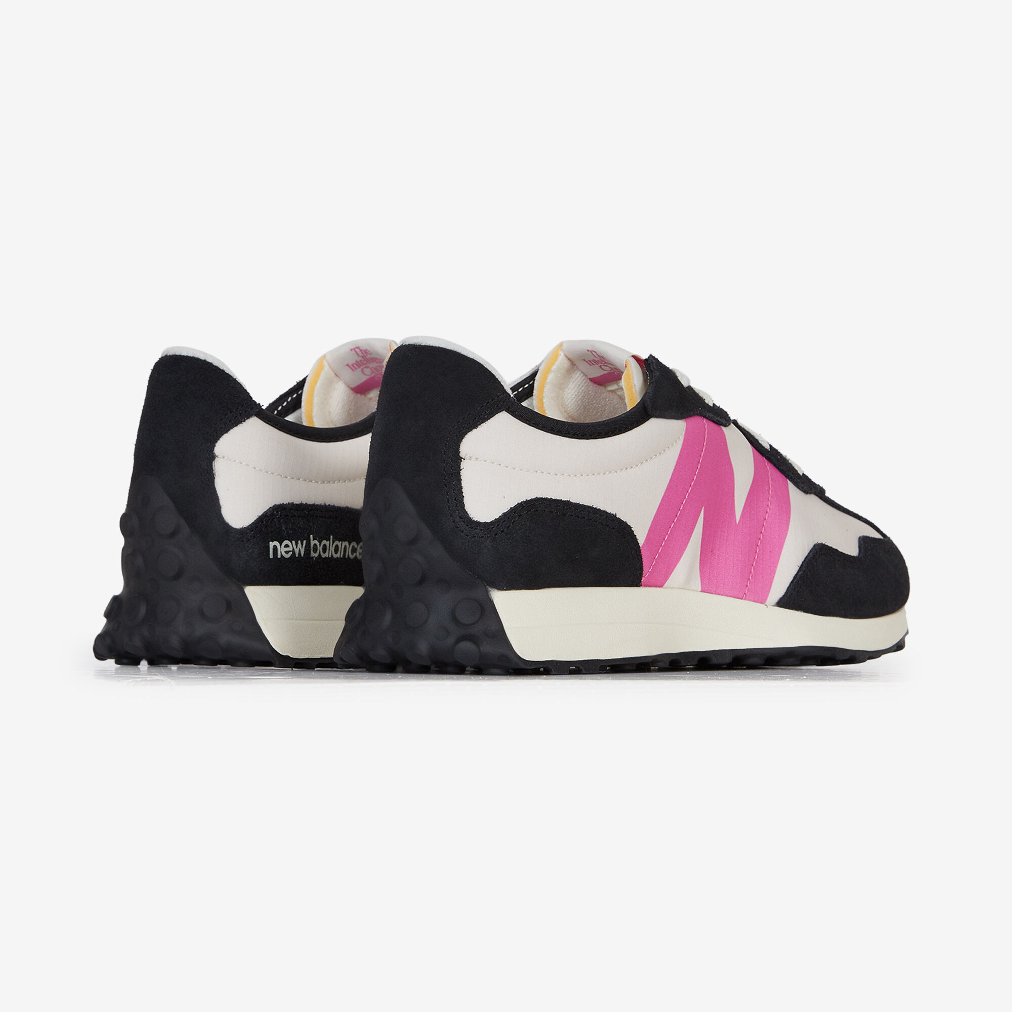 New balance zwart roze on sale